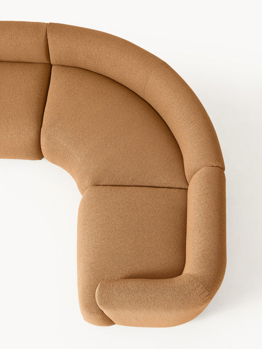 Modular Boucl Corner Sofa Sofia 4-seater