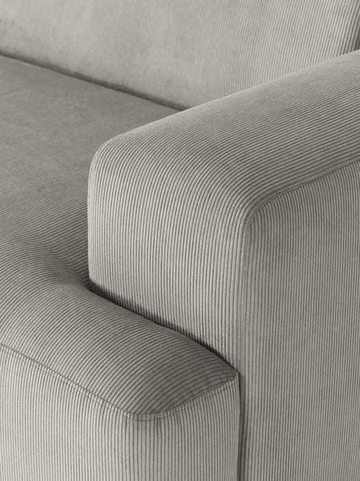 Corduroy Sofa Melva 4-seater