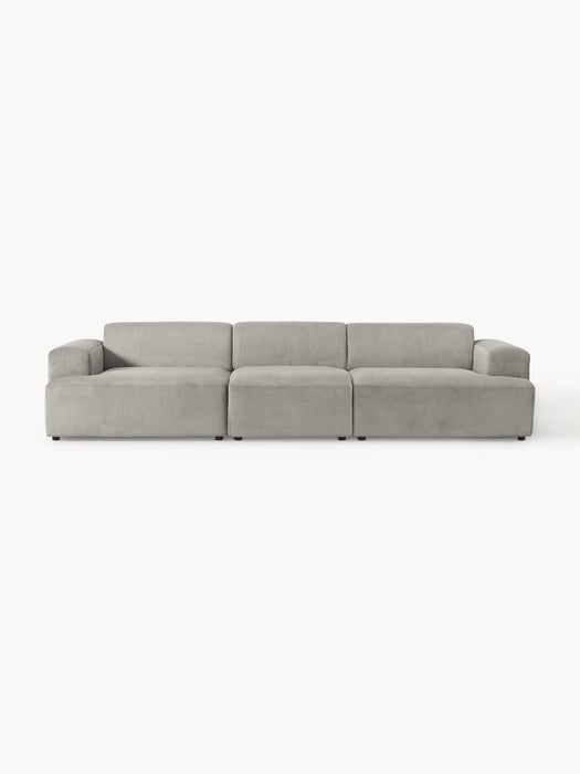 Corduroy Sofa Melva 4-seater
