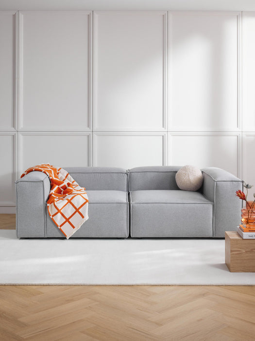 Edison Checked Reversible Throw with Fringed Hem