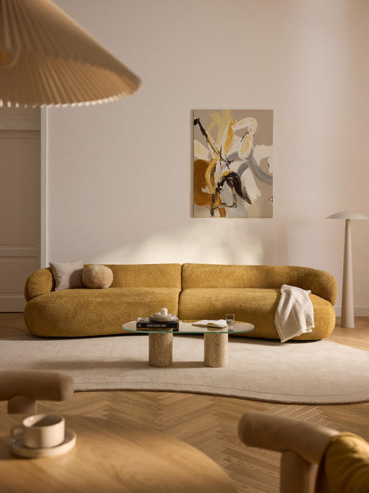 Alba Teddy BouclÃ© Sofa (4-seater)
