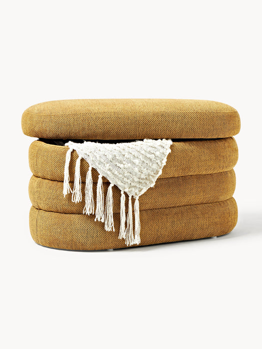 Small Upholstered Bench Alto with Storage Space