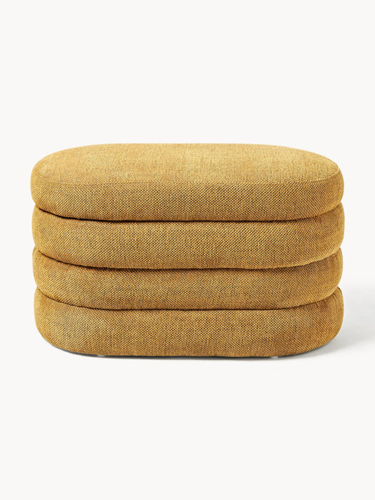 Small Upholstered Bench Alto with Storage Space