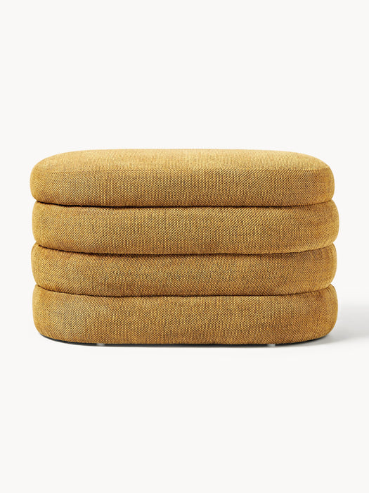 Small Upholstered Bench Alto with Storage Space