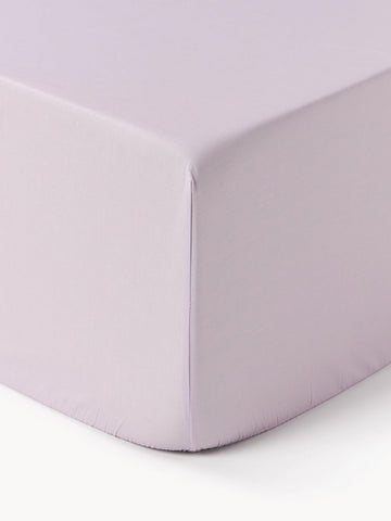 Elsie Boxspring Fitted Sheet, Cotton Percale