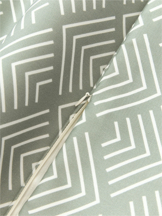Milano Outdoor Cushion Cover with Graphic Pattern