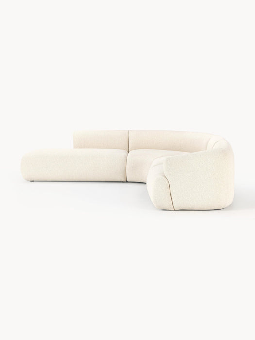 Sofia Modular Bouclé Corner Sofa (4-seater)