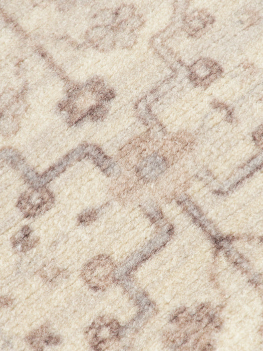 Rosalie Hand-Woven Low-Pile Rug with Ornaments