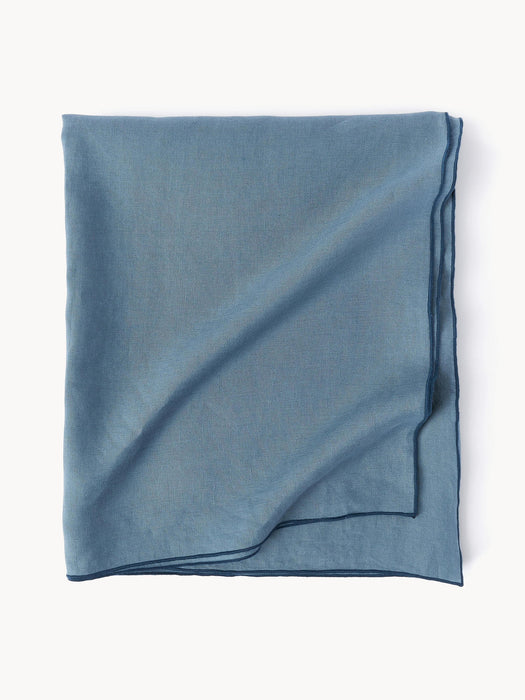 Kennedy Linen Tablecloth with Decorative Edging