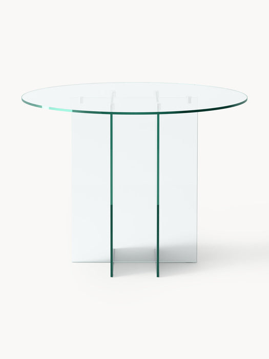 Anouk Round Glass Dining Table, in various sizes