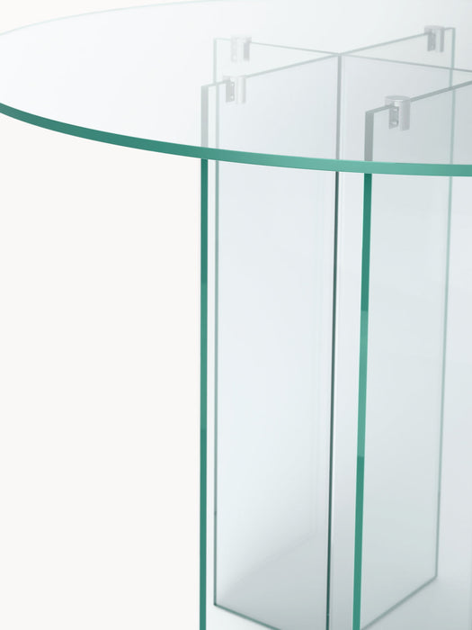 Anouk Round Glass Dining Table, in various sizes