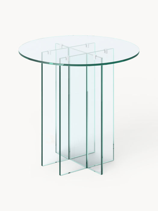 Round Glass Dining Table Anouk in various sizes