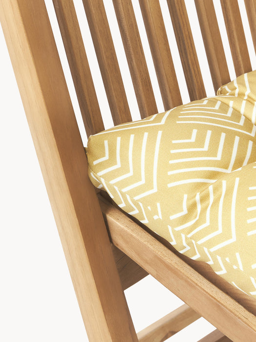 Outdoor Seat Cushion Milano with Graphic Pattern