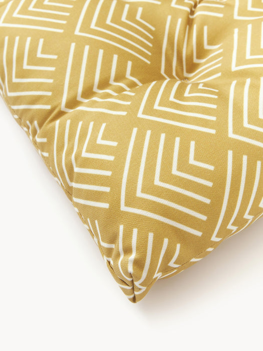 Outdoor Seat Cushion Milano with Graphic Pattern