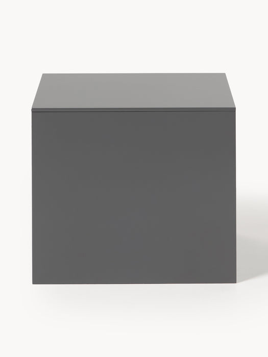 Wall-Mounted Bedside Table Shea with Ribbed Front