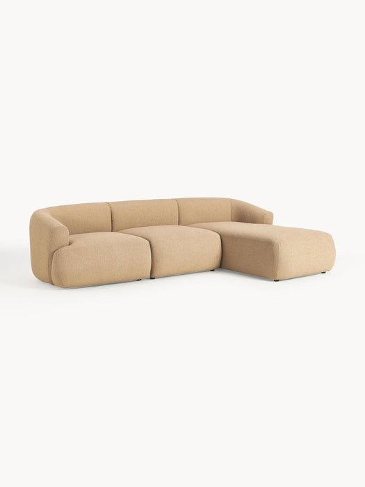 Sofia Modular Bouclé Corner Sofa (3-seater)