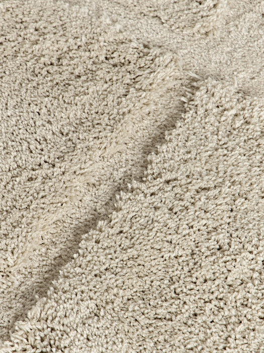 Jade Fluffy High-Low Rug