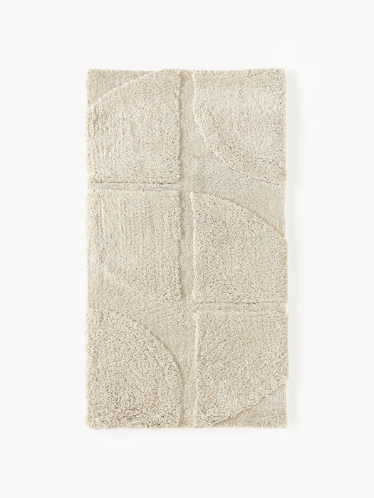Fluffy High-Low Rug Jade