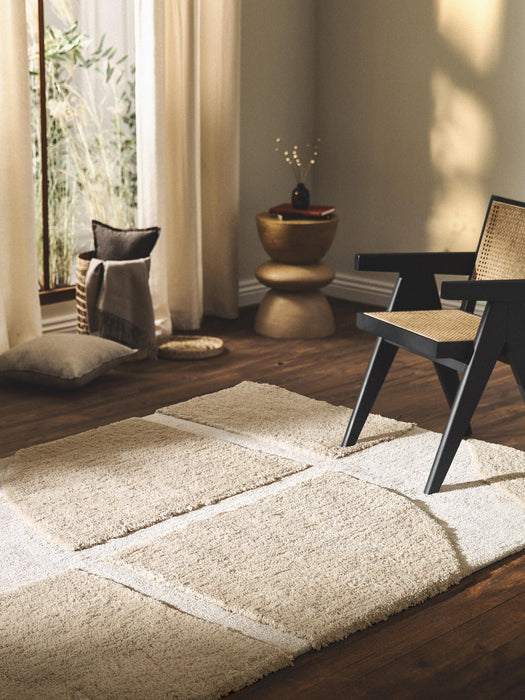 Jade Fluffy High-Low Rug