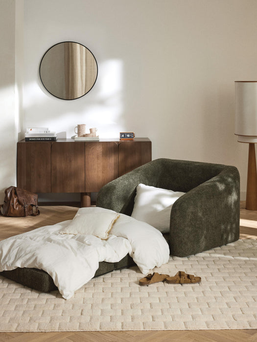Teddy Boucl Chair Bed Eliot
