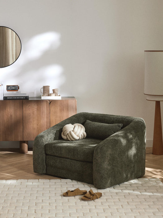Teddy Boucl Chair Bed Eliot