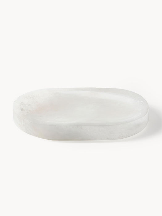 Alabaster Soap Dish Valo