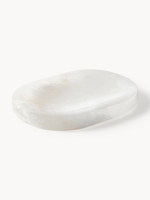 Alabaster Soap Dish Valo