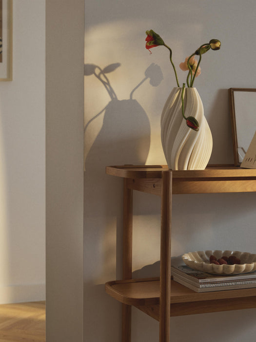 3D Printed Porcelain Vase Melody H 29 cm