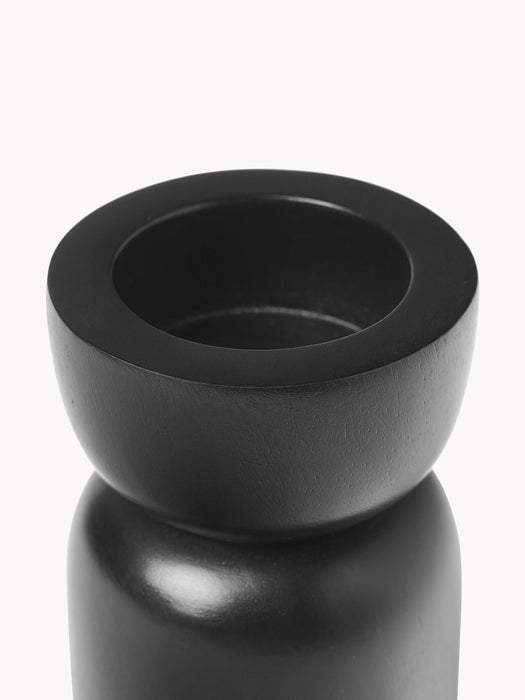 Mango Wood Tealight Holders Matti Set of 2