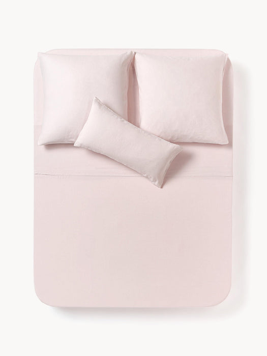 Airy Washed Linen Bed Sheet
