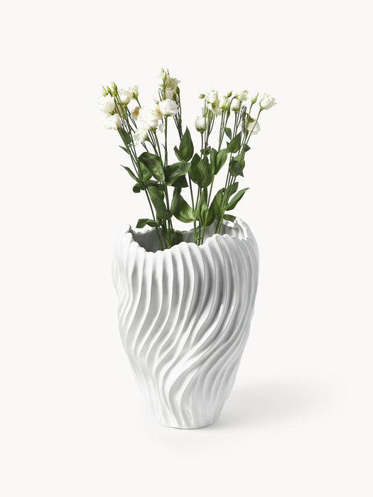 Milazzo Vase with Ribbed Twist, H 44 cm