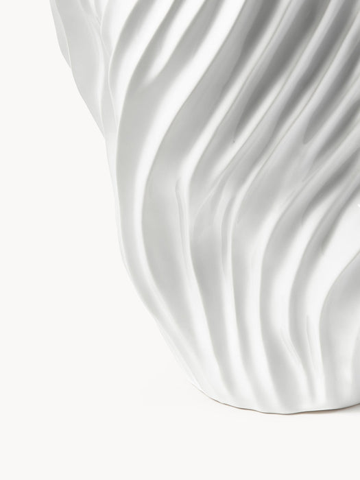 Milazzo Vase with Ribbed Twist, H 44 cm
