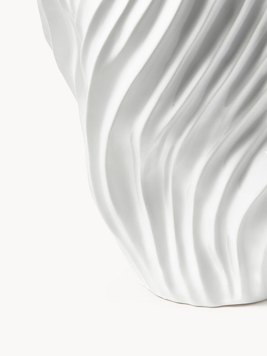 Vase Milazzo with Ribbed Twist H 44 cm