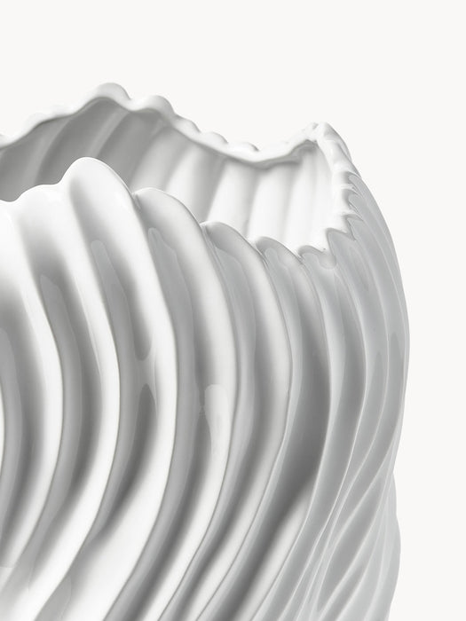 Milazzo Vase with Ribbed Twist, H 44 cm