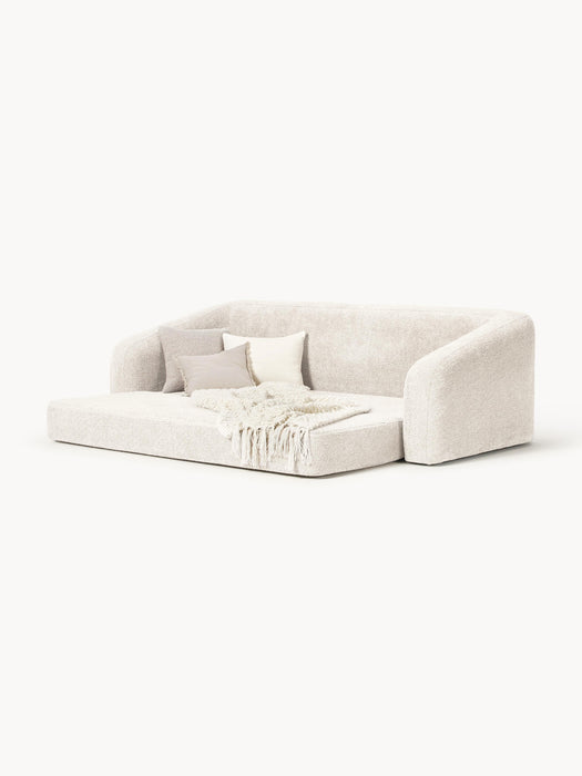 Teddy Boucl Sofa Bed Eliot 3-seater