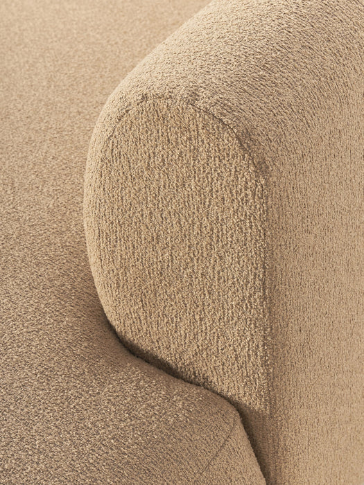 XL Modular Boucl Corner Sofa Sofia