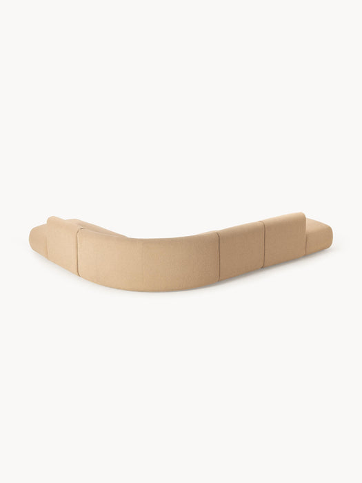 XL Modular Boucl Corner Sofa Sofia