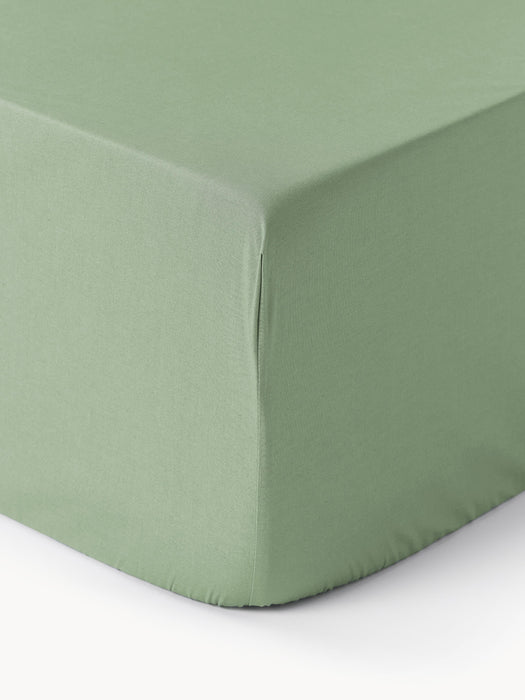 Boxspring Fitted Sheet Elsie Cotton Percale