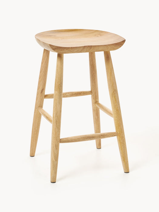 Mango Wood Counter Stool Nino