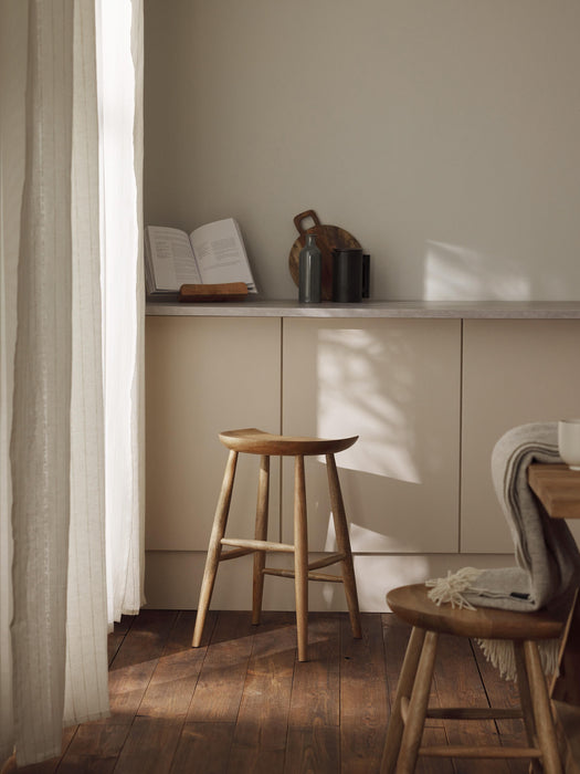 Mango Wood Counter Stool Nino