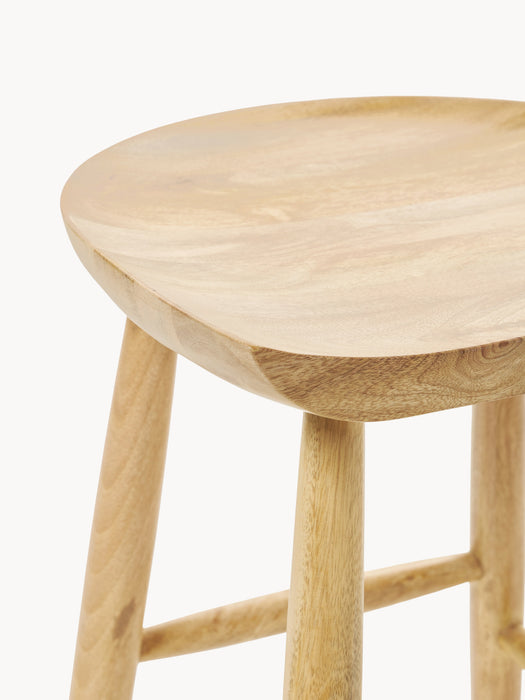 Mango Wood Counter Stool Nino