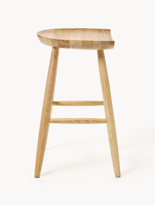 Mango Wood Counter Stool Nino