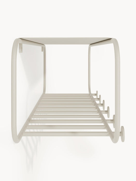 Nash Metal Wall-Mounted Coat Rack