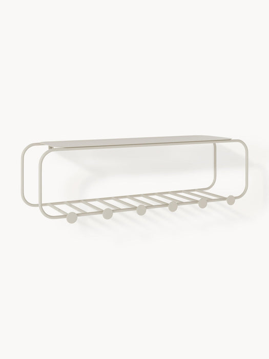 Nash Metal Wall-Mounted Coat Rack