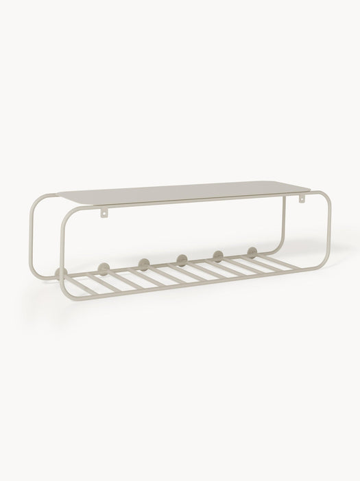 Nash Metal Wall-Mounted Coat Rack