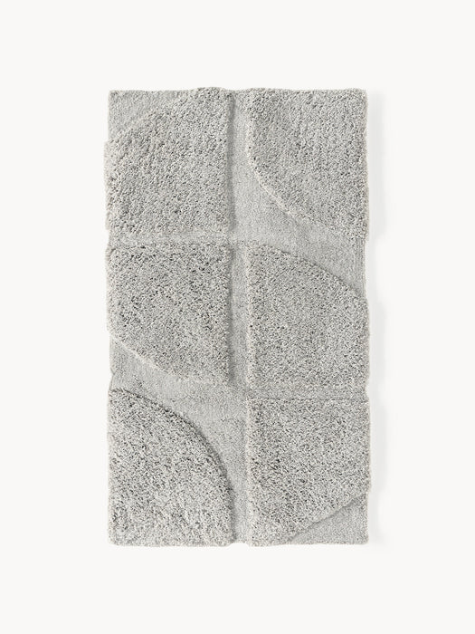 Jade Fluffy High-Low Rug