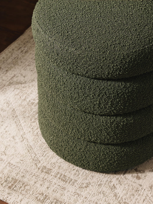 Boucl Pouffe Alto with Storage Space