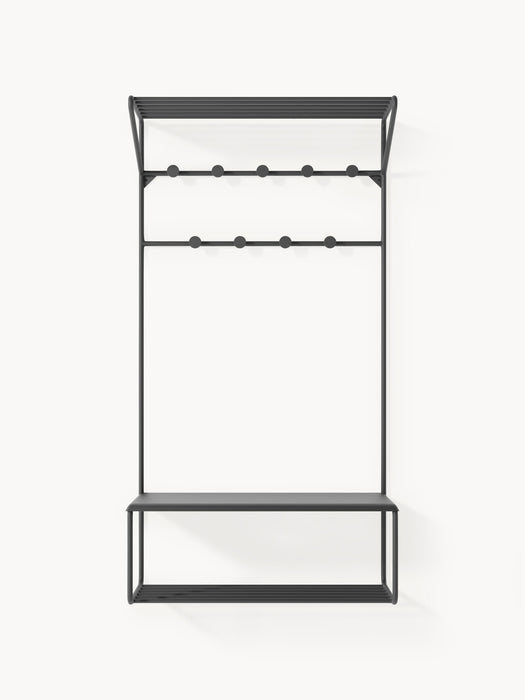 Wall-Mounted Metal Coat Rack Nash