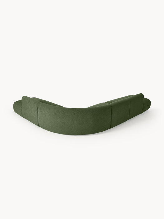 XL Modular Boucl Corner Sofa Sofia