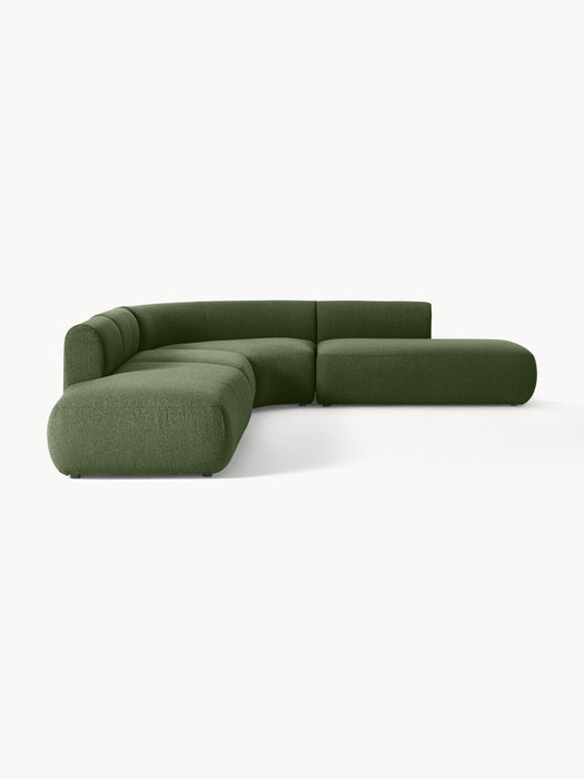 XL Modular Boucl Corner Sofa Sofia